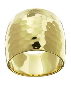 Chateau DArgent Gold Over Silver Ring  