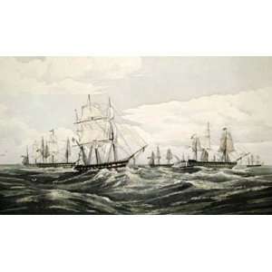  Sending Letters Etching Brierley, Sir Oswald W , Nautical 