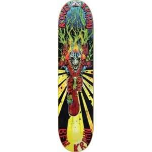 Blood Wizard King Krahn Skateboard Deck   8.12  Sports 