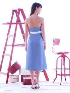 Alfred Sung 420.Bridesmaid Dress.Periwinkle.16  