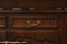 Country French Oak Antique Sideboard or Credenza  