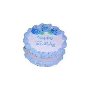  9 Blue Birthday Cake Fake Food