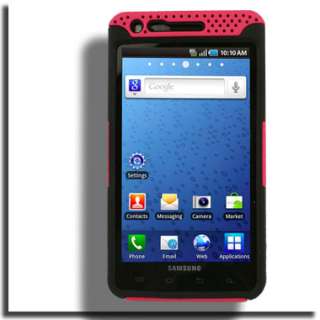   Protector for Samsung Infuse 4G G LCD Cover Skin Holster Black Pink