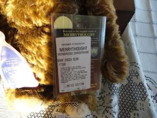 Merrythought UK Mohair BABY BAGGY BEAR 16in. LE 115/250  