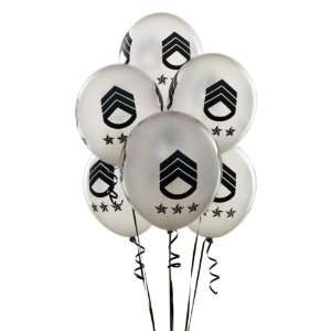  Silver with Black Army Symbol 11 Balloons Everything 