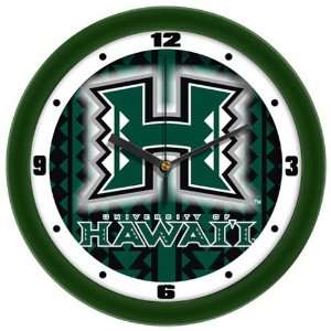  NCAA Hawaii Warriors Dimension Wall Clock