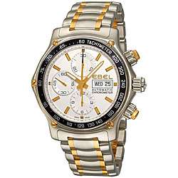 Ebel 1911 Discovery Mens Two tone Chronograph Watch  
