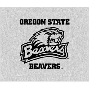  NCAA Oregon State Beavers Property Of Afghan / Blanket 