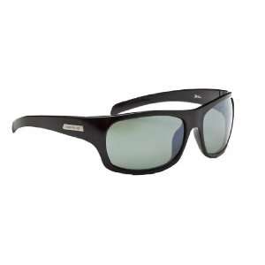  Optic Nerve Milo Sunglasses (Shiny Black, Polarized Smoke 