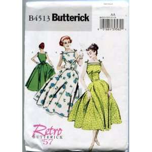   Dress and Belt Sizes 6 8 10 12 Retro 1957 Style Arts, Crafts & Sewing