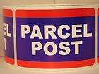 Parcel Post USPS 2x3 Stickers Shipping Mailing Labels 250/rl