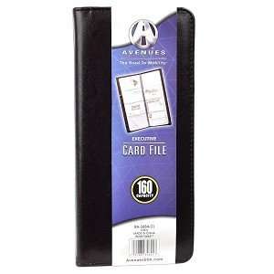  Avenues RA 3484 01 Vinyl Executive Card File   Holds up to 
