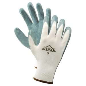 Magid ROC GP560 Nylon Glove, Gray Foam Nitrile Palm Coating, Knit 