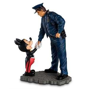    Disney World Mickey Mouse & Policeman Figurine