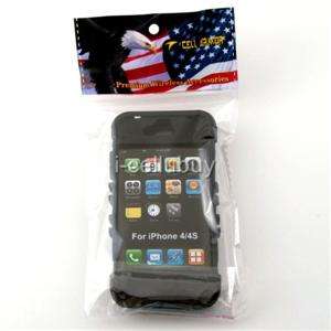   Pattern 2 in 1 Rocker Hybrid Skin & Snap On Case For iPhone 4 4s