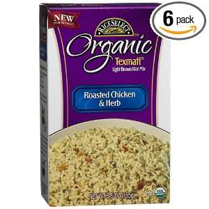   Brown Rice Mix, Roasted Chicken And Herb, 5.5 Ounce Boxes (Pack of 6