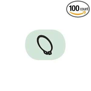 VARIOUS MD0471MQB008 Carbon Steel External Retaining Rings (Pack of 