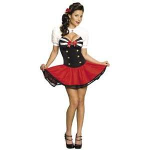  Naval Pinup Adult Womens Costume   Womens Costumes 