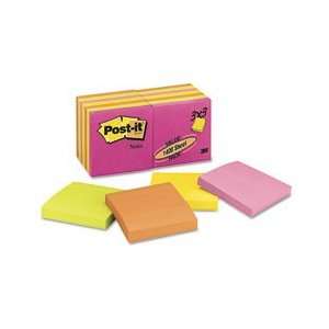 Post it® Neon Color Note Pads 
