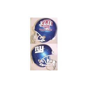 New York Giants Super Bowl 42 XLII Champions Riddell NFL Deluxe 