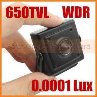 650TVL Sony CCD WDR Mini Pinhole Spy Camera Low Lux  
