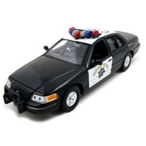  California Highway Patrol in Color Black/white in Window Box Toys