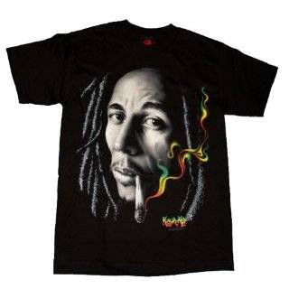  Zion Rootswear Mens Bob Marley Herb Jumbo T Shirt 
