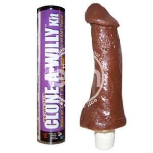  Vibrating Clone A Willy Kit Brown