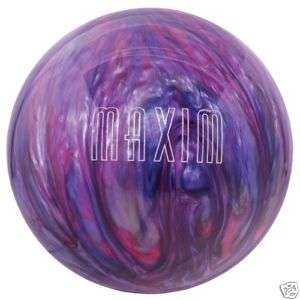 10lb Ebonite Maxim Pink/Purple/Silver Bowling Ball  