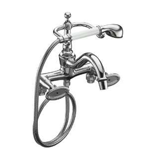  Kohler 110 9B CW Antique Faucet Clawfoot Tub and Shower 
