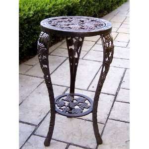  Oakland Living Grape Table Plant Stand Patio, Lawn 