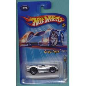 Mattel Hot Wheels 2005 Drop Tops 164 Scale Silver 1963 Chevy Corvette 