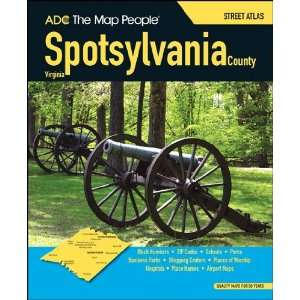  ADC The Map People 309354 Spotsylvania County Virginia 