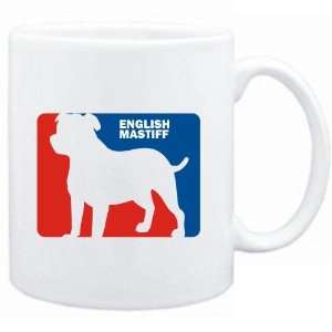  Mug White  English Mastiff Sports Logo  Dogs Sports 