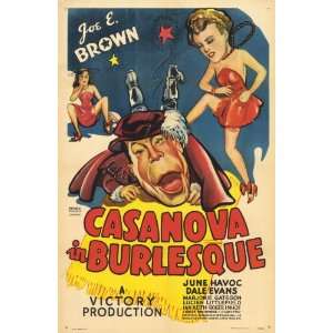 Casanova in Burlesque Movie Poster (11 x 17 Inches   28cm 