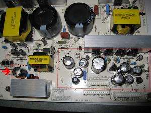Repair Kit, LG 42LC7D UK, LCD TV, Capacitors 729440708931  