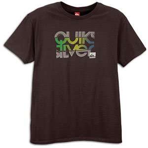  Quiksilver T Shirt, Bright Side Graphic Brown M [Apparel] [Apparel 
