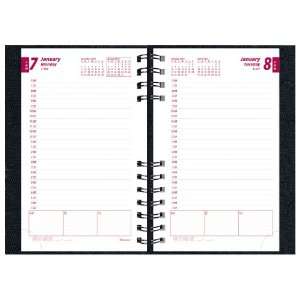  Brownline 2013 CoilPro Daily Planner, Black, 8 x 5 Inches 