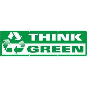  Think Green Banner   Banner, 96 x 28