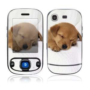 Samsung Strive Decal Skin Sticker   Animal Sleeping Puppy