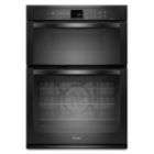   Gold 30 in. Electric Combination Wall Oven and Microwave   Black