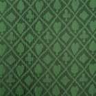 CC Home Furnishings Pack of 2 Green Glittered Polka Dot Sheer Organza 