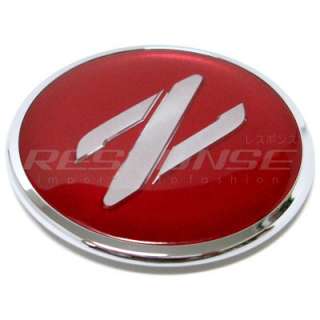 JDM Nissan 90 96 300ZX Z32 Z Emblem Badge Red/Silver Fairlady Z 