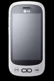 O2 LG Town GT350 White / Black   Tesco Phone Shop 