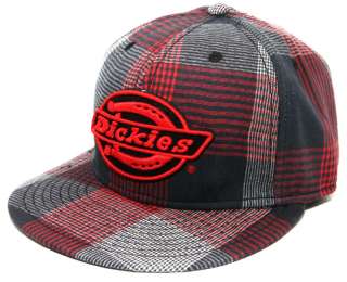 Dickies Flex Fit Flat Bill Hat Ball Cap   Assorted Styles  