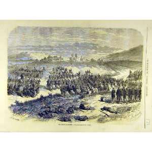  1863 Battle San Lorenzo Mexico Military French Print