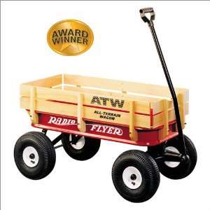  All Terrain Steel and Wood Wagon by Radio Flyer Toys 