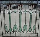 Lovely Tulips Stained Glass Window  We do custom work