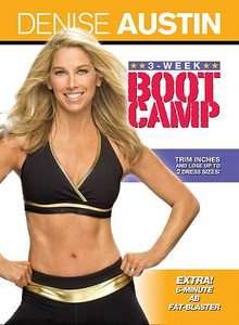Denise Austin 3 Week Boot Camp DVD, 2009  