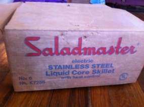 Vintage SALADMASTER Salad Master Food Processor Grater Chopper Grinder 